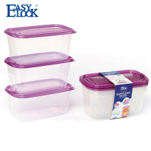 1000ml transparent japanese plastic food container with air holes